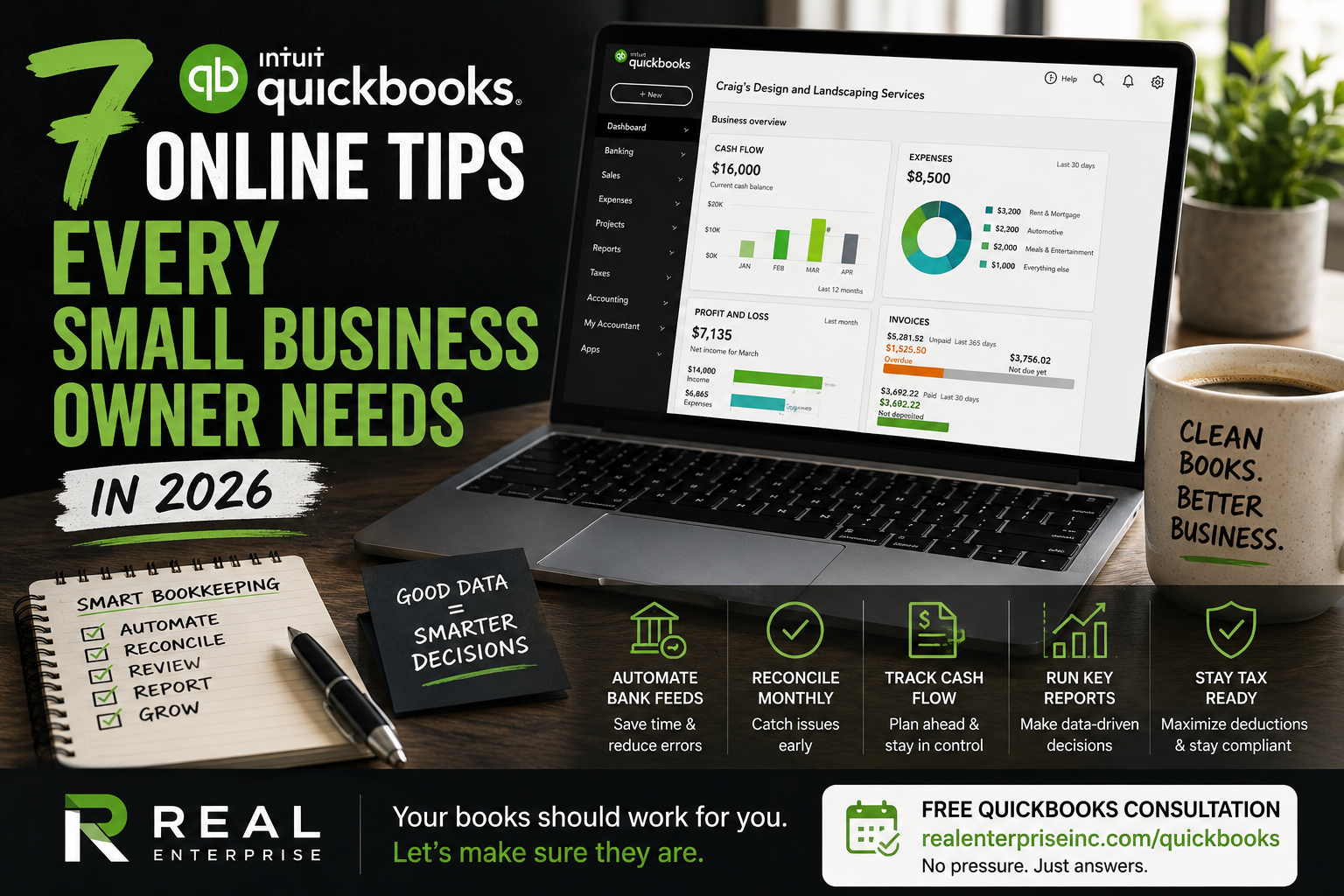 7 QuickBooks Online Tips Every Small Business Owner Needs in 2026