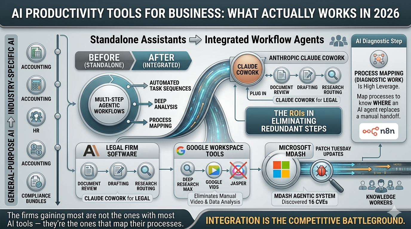 AI Productivity Tools for Business: What Actually Works in 2026