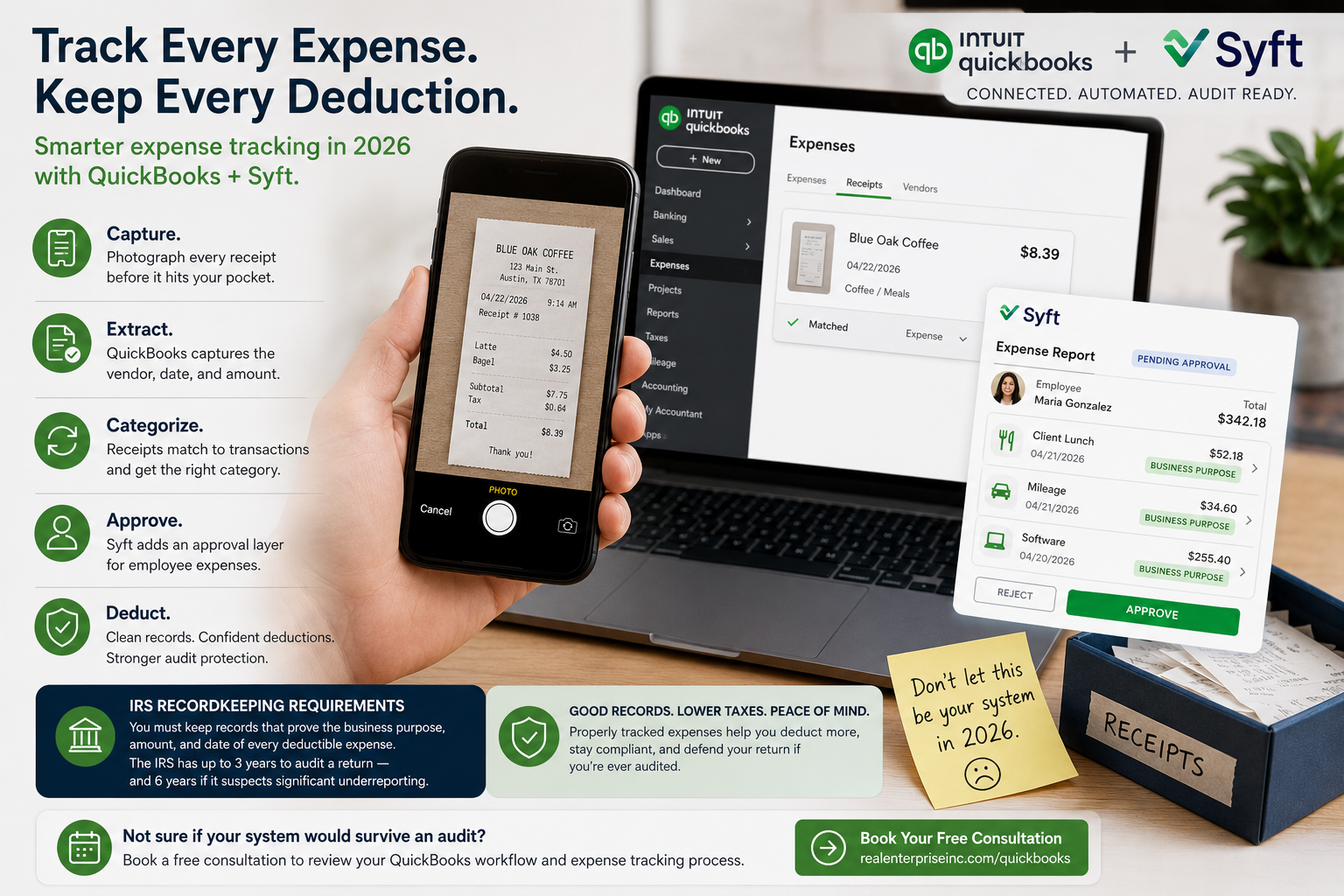 How to Track Business Expenses and Receipts in 2026