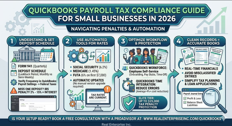 QuickBooks Payroll Tax Compliance Guide for Small Businesses in 2026