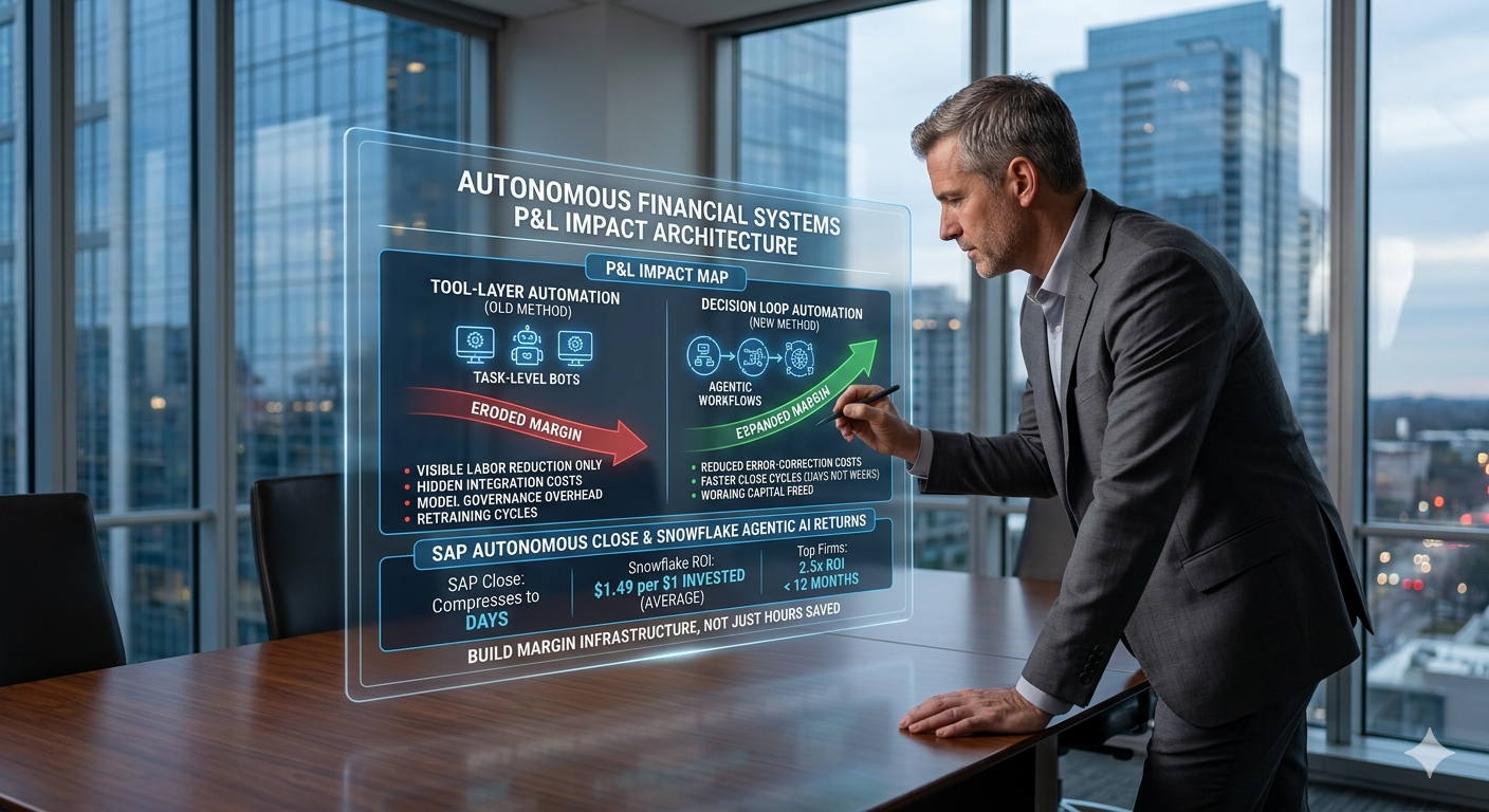 AI Automation ROI: What Autonomous Financial Systems Actually Do to Your P&L